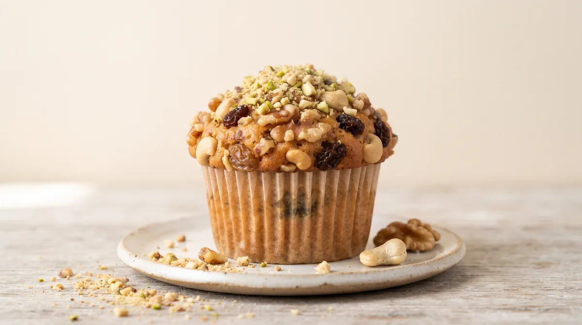Dry Fruits Cupcake