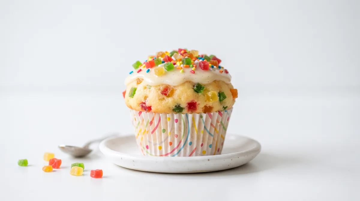 Tutti Frutti Cupcake