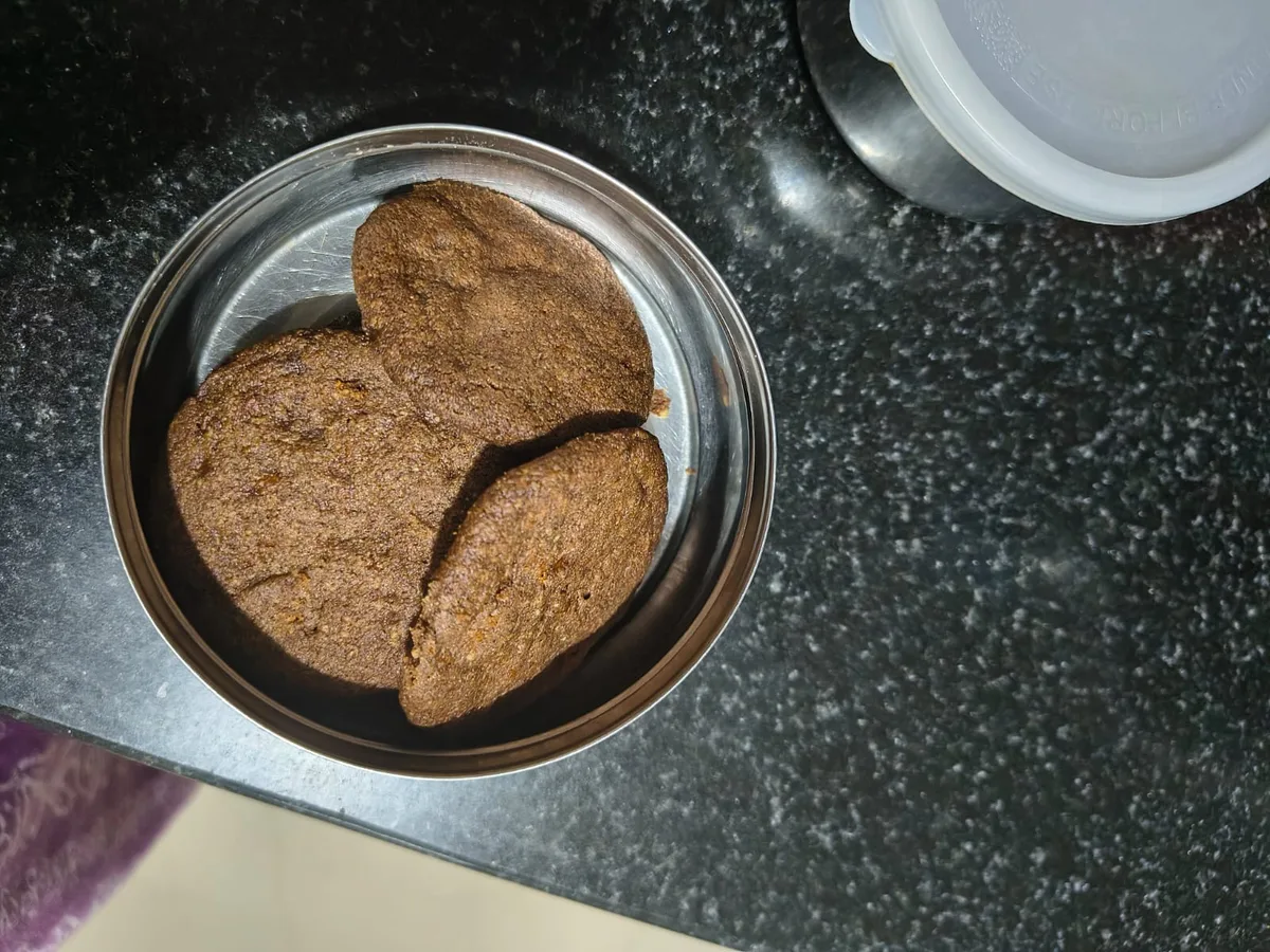 Ragi Almond Cookies
