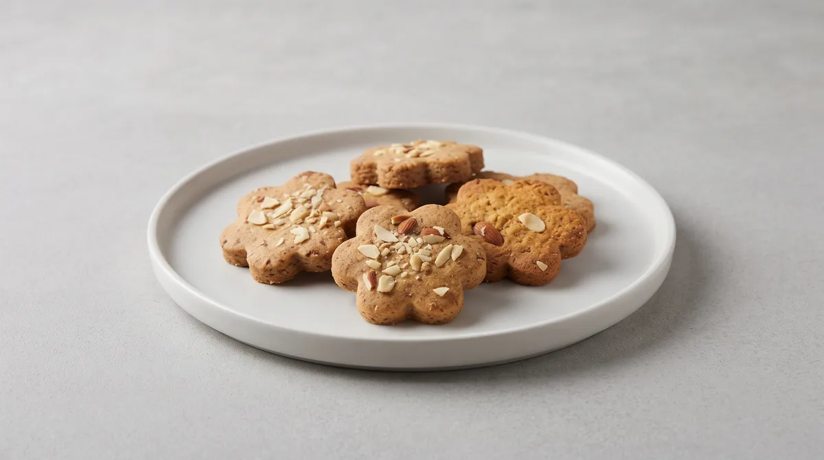 Wheat Cookies with Nuts